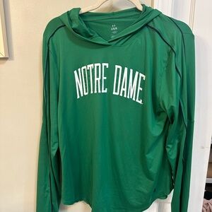 Under Armour Green Loose Fit Game Day Knock Out Hoodie